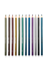 Ooly Ooly - Color Sheen Metallic Colored Pencils Set of 12