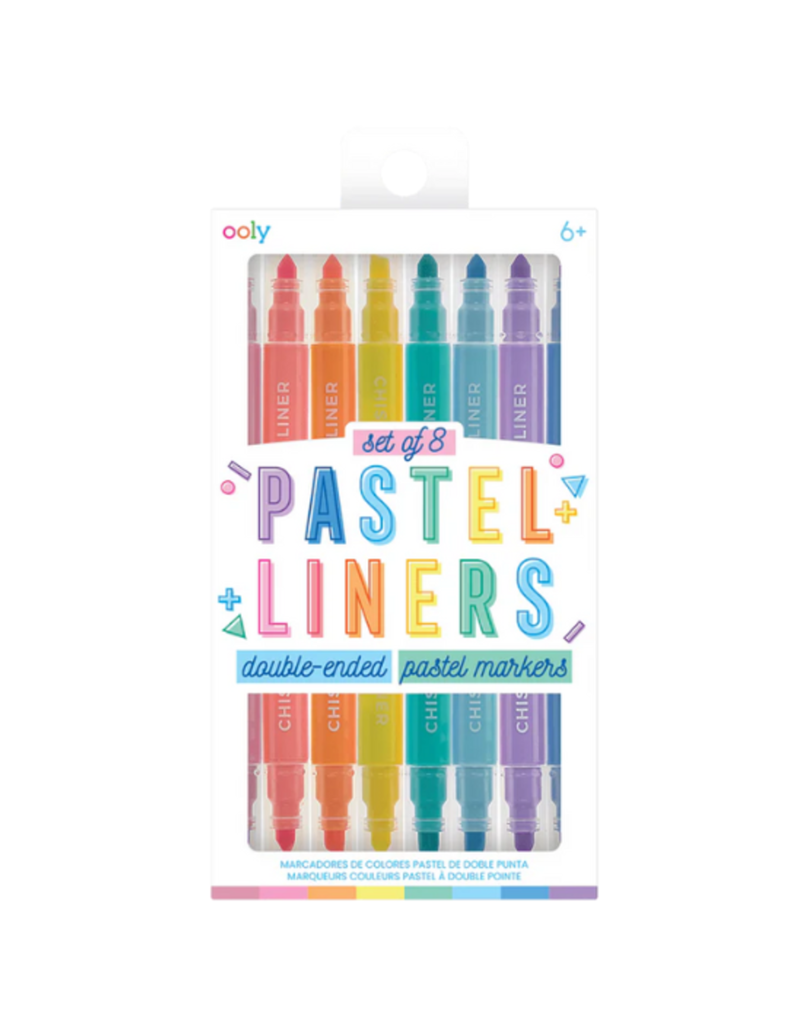 Ooly Ooly - Pastel Liners Dual Tip Markers