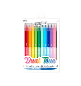 Ooly Dual Tone Double Ended Brush Marker