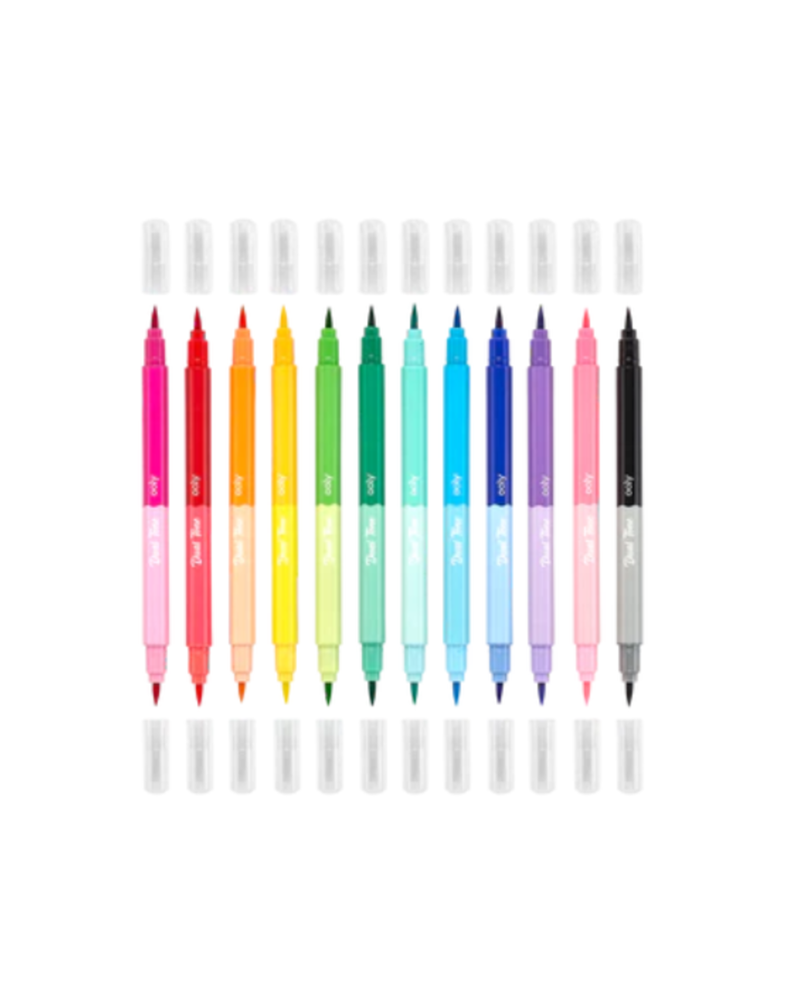 Ooly Ooly - Dual Tone Double Ended Brush Marker