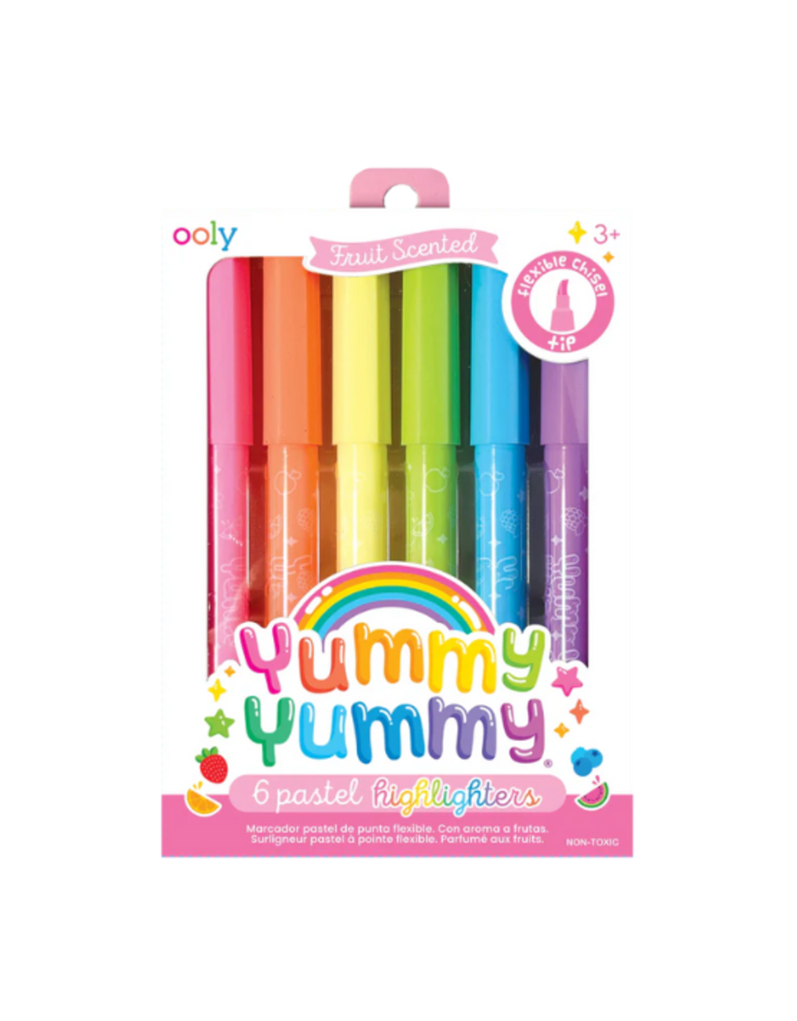 Ooly Ooly - Yummy Yummy Scented Highlighters Set of 6