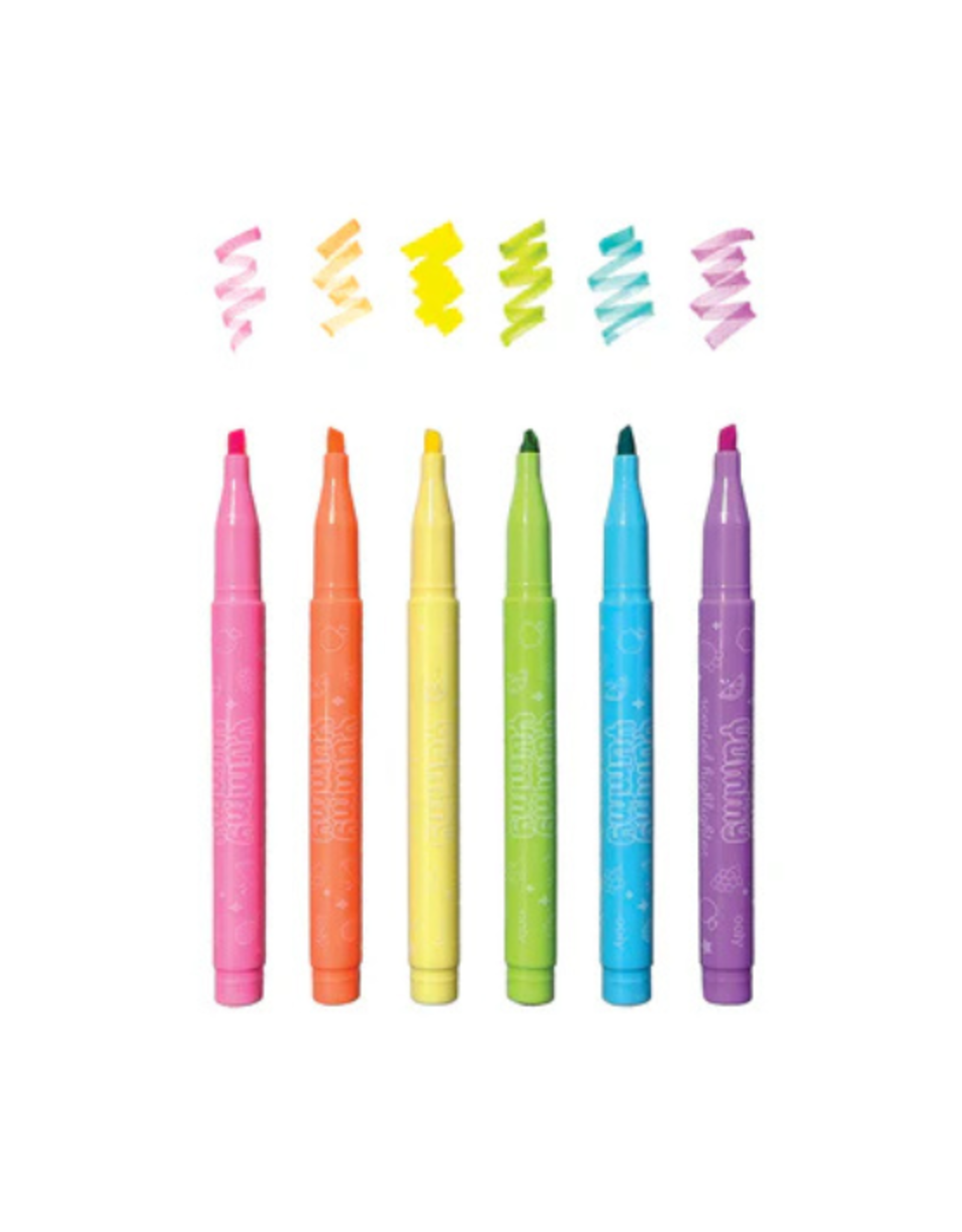 Ooly Ooly - Yummy Yummy Scented Highlighters Set of 6