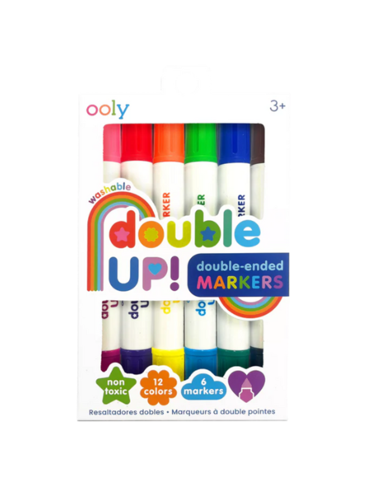 Ooly Ooly - Double Up! Double-Ended Markers Set of 6