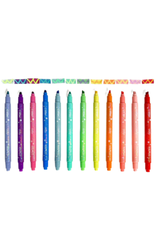 Ooly Ooly - Switch-Eroo Sparkle Glittery Color Changing Markers Set of 12