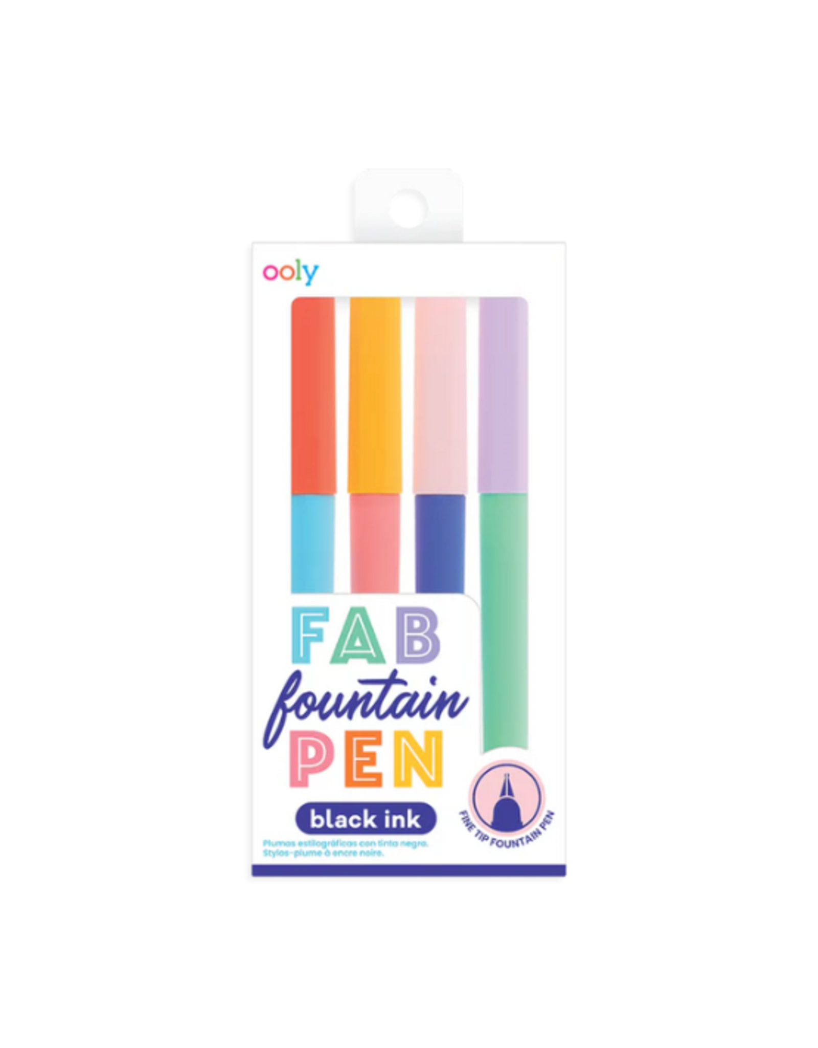 Ooly Ooly - Fab Fountain Pens Set of 4