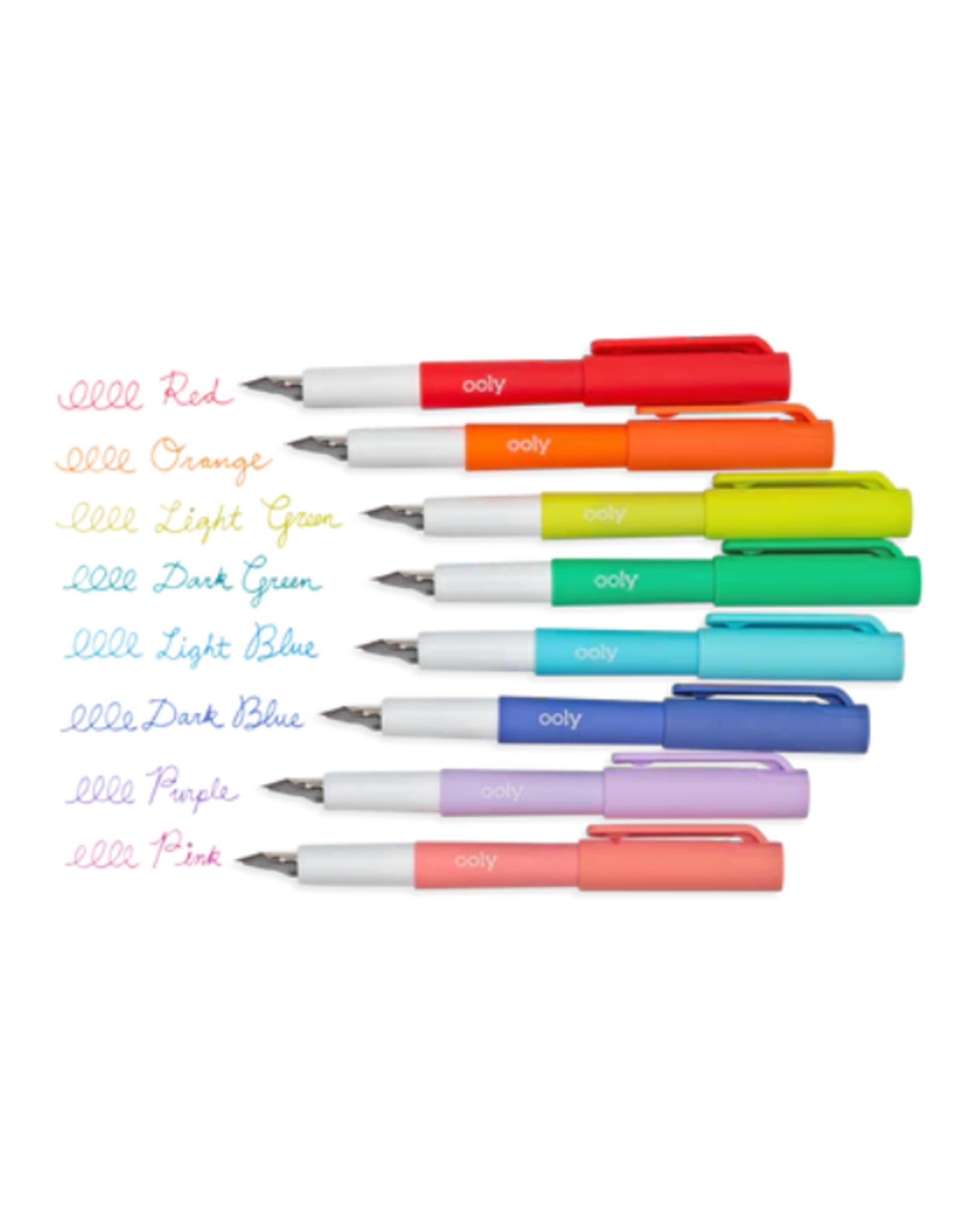 Ooly Ooly - Color Write Fountain Pens Set of 8