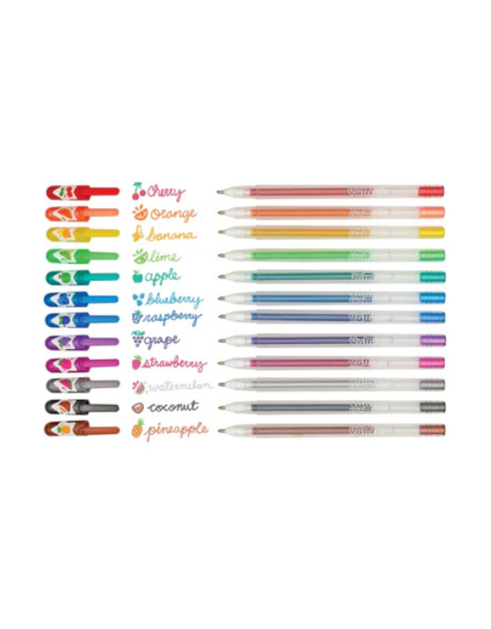 Ooly Ooly - Yummy Yummy Scented Glitter Gel Pens Set of 12