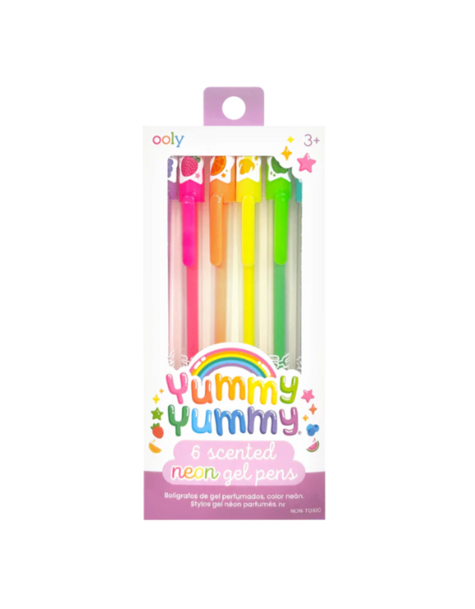 Ooly Ooly - Yummy Yummy Scented Gel Pens Neon Set of 6