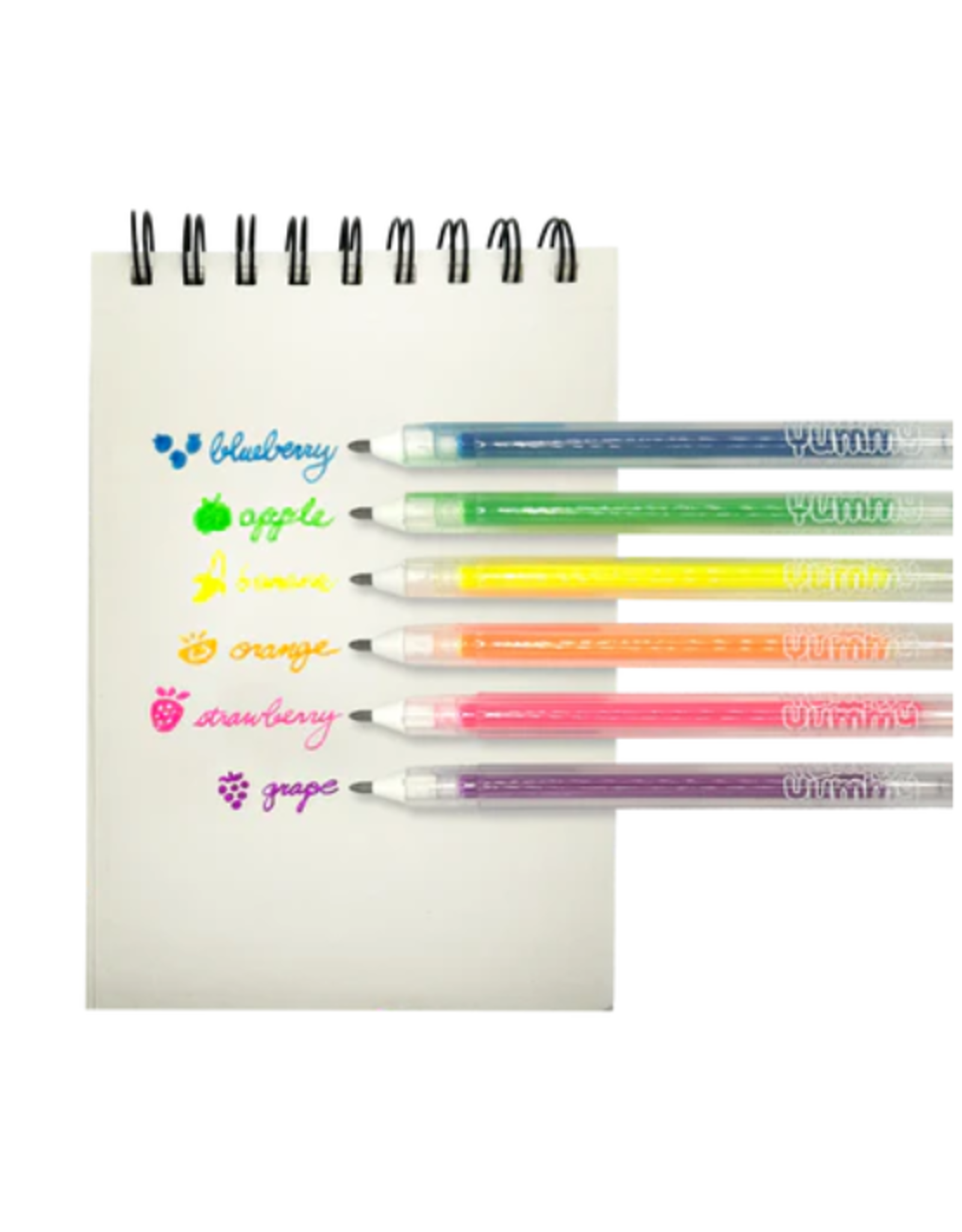 Ooly Ooly - Yummy Yummy Scented Gel Pens Neon Set of 6