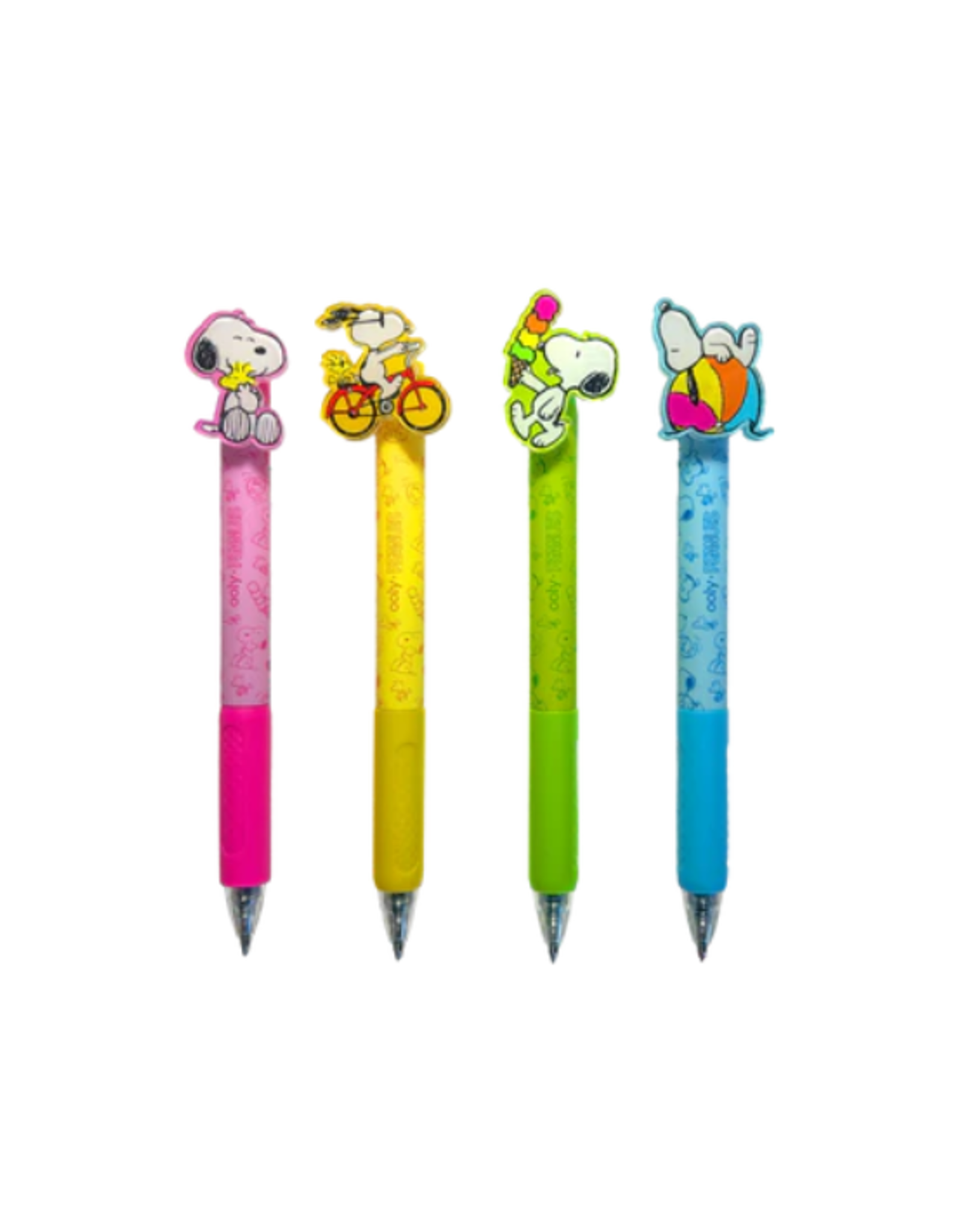 Ooly Ooly - OOLY x Peanuts Black Ink Retractable Gel Pens Set of 4