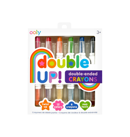 Ooly Double Up! Double-Ended Crayons Set of 6