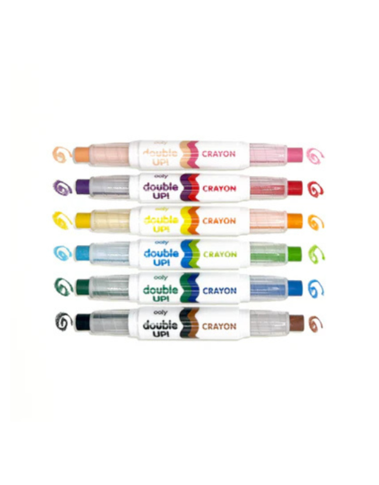 Ooly Ooly - Double Up! Double-Ended Crayons Set of 6
