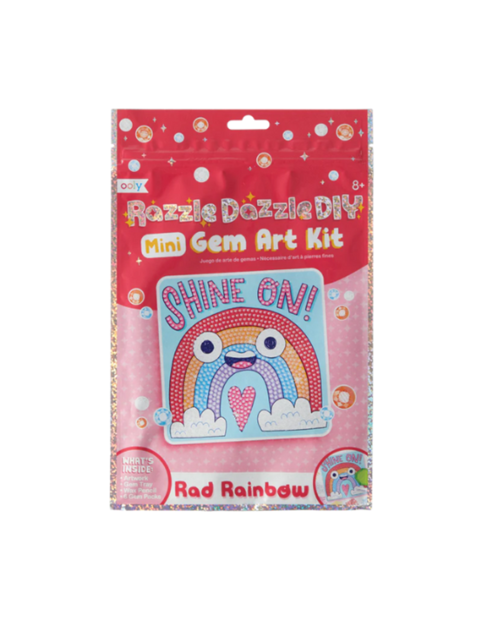 Ooly Ooly - Razzle Dazzle DIY Gem Art Kit Rad Rainbow