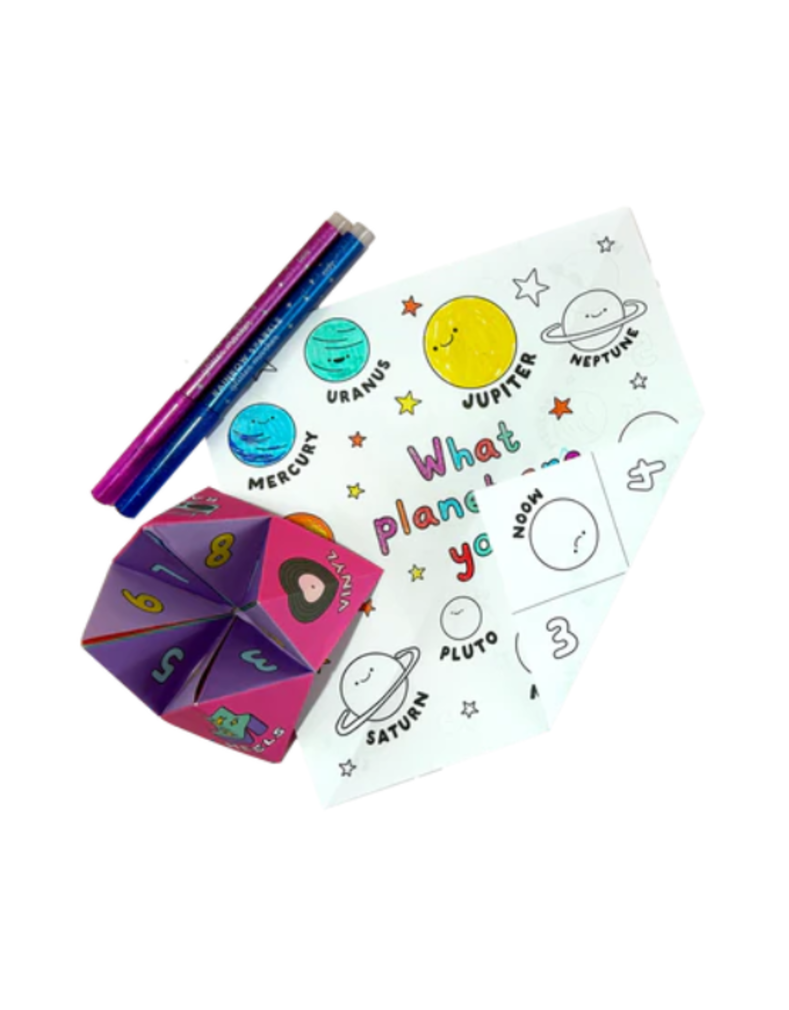 Ooly Ooly - DIY Fortune Tellers Activity Kit