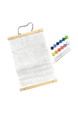 Ooly Ooly - Paintology Paint-By-Number Canvas Kit Tiger Eyes