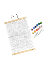 Ooly Ooly - Paintology Paint-By-Number Canvas Kit Blue Birds