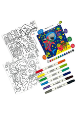 Ooly Ooly - Colortopia Color By Number Paint Marker Kit Epic Adventures
