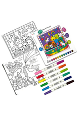 Ooly Ooly - Colortopia Color By Number Paint Marker Kit Unicorn Funland