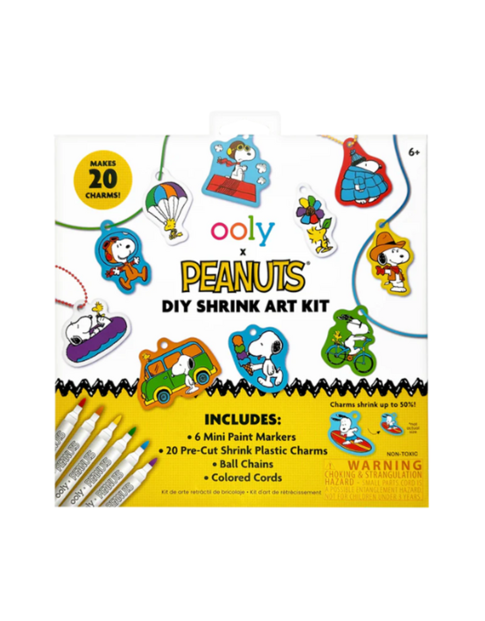 Ooly Ooly - OOLY x Peanuts DIY Shrink Art Kit