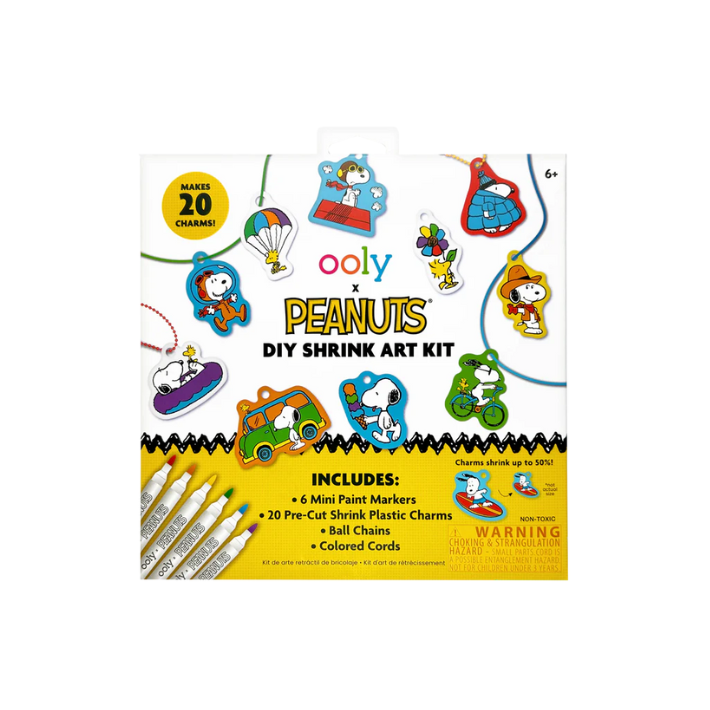 Ooly - OOLY x Peanuts DIY Shrink Art Kit - ToymastersMB.ca