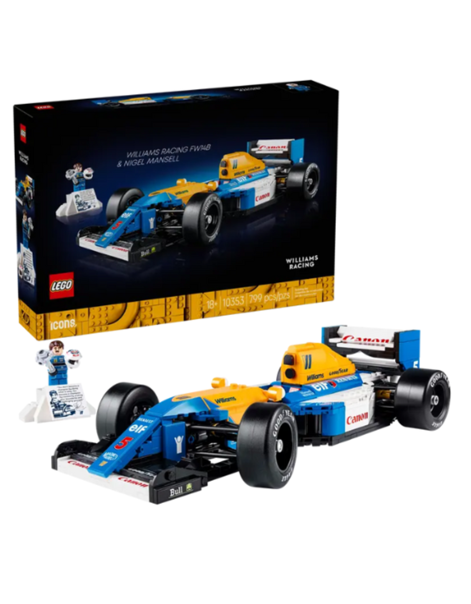 Lego Lego - Icons - 10353 - Williams Racing FW14B & Nigel Mansell