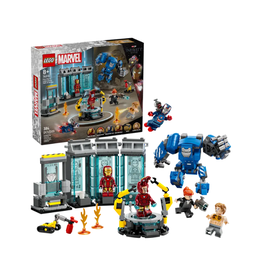 Lego Marvel 76315 Iron Man's Laboratory: Hall of Armor