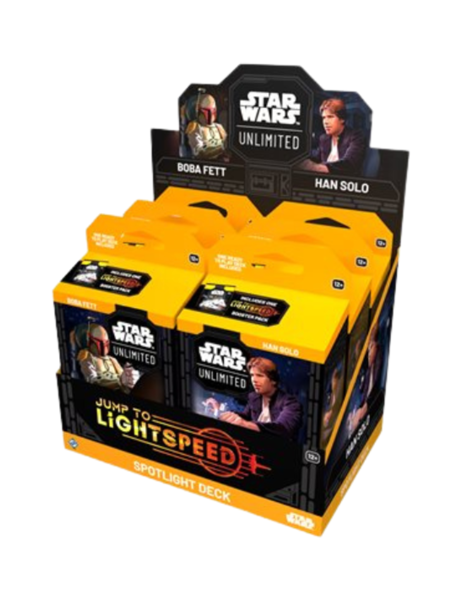 Fantasy Flight - Star Wars: Unlimited: Jump to Lightspeed Spotlight Deck: Han Solo and Boba Fett