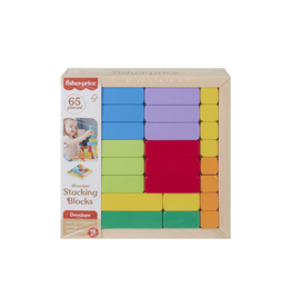 Wooden Stacking Blocks Pyramid