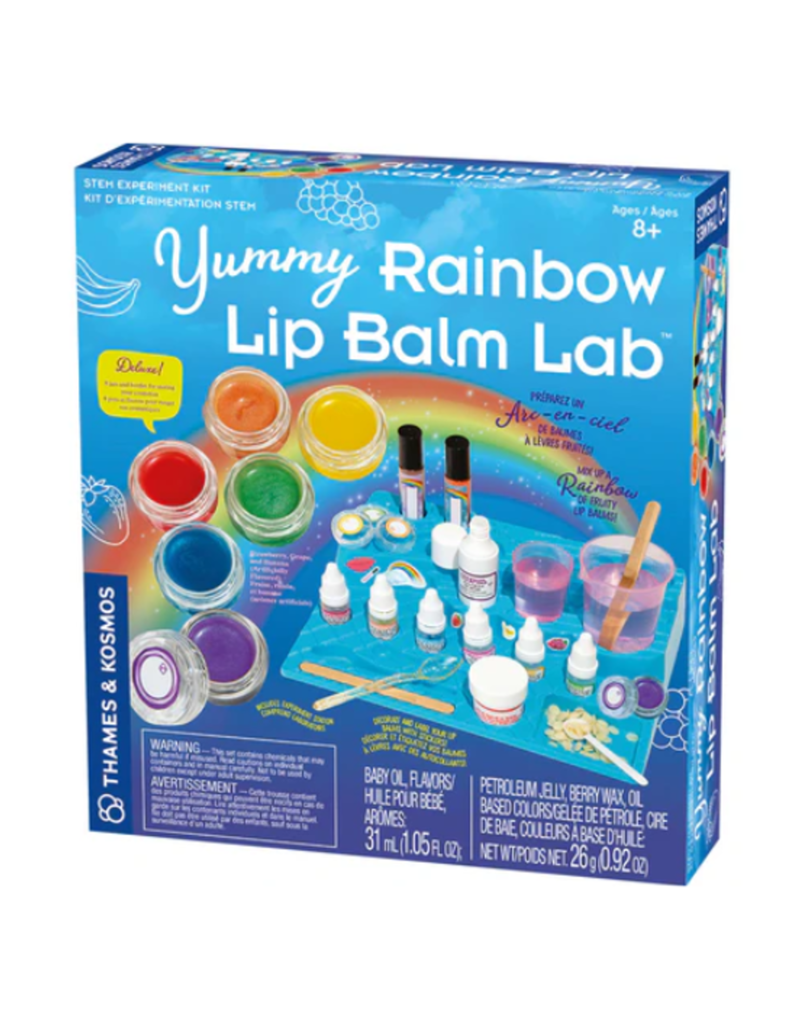 Thames & Kosmos Thames & Kosmos - Yummy Rainbow Lip Balm Lab