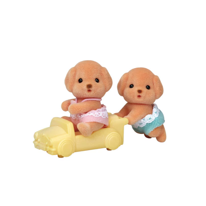 Calico Critters Toy Poodle Family