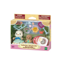 Calico Critters Sea Otter Sisters Splashy Snorkel Set