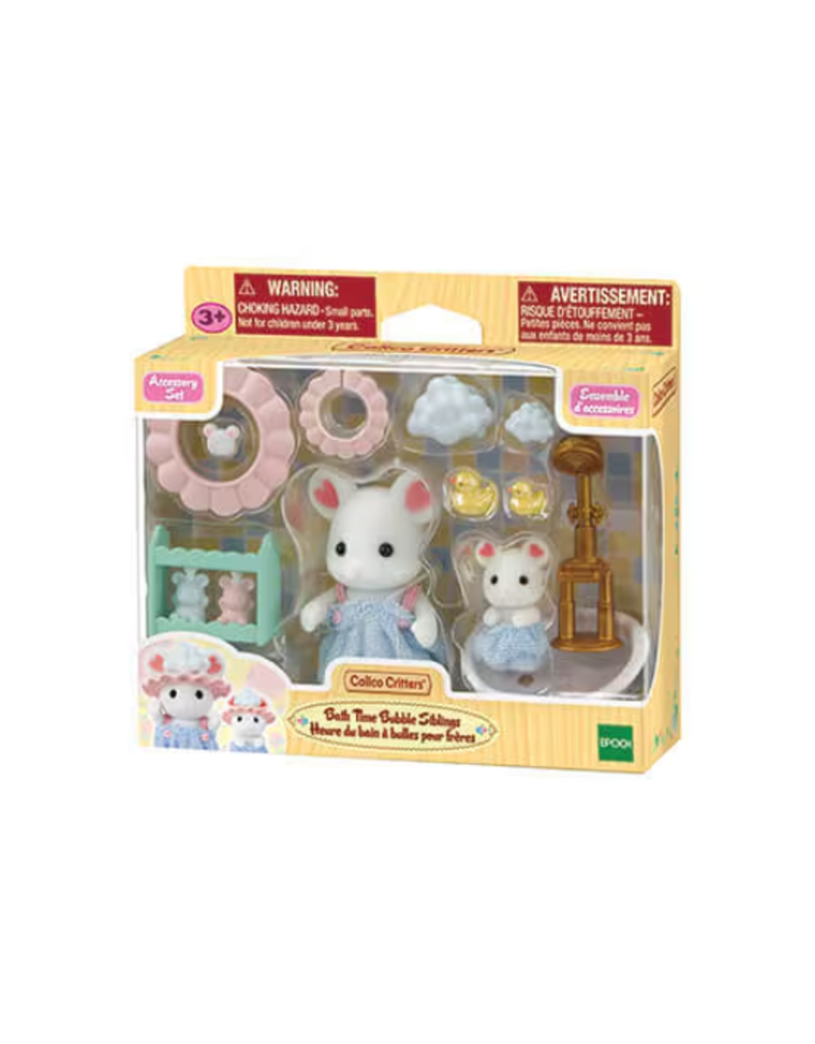 Calico Critters Calico Critters - Bath Time Bubble Siblings