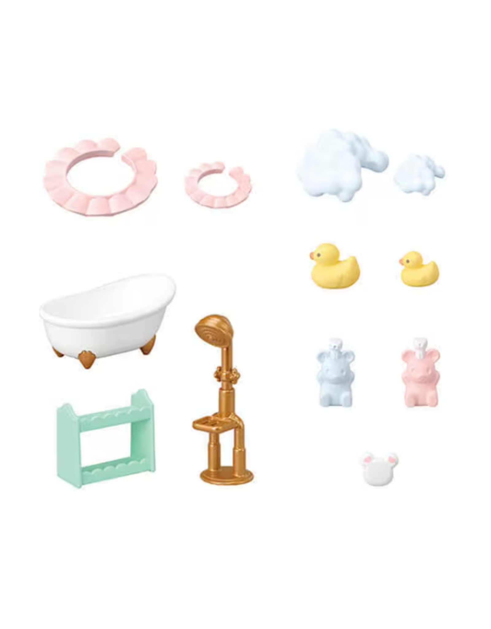 Calico Critters Calico Critters - Bath Time Bubble Siblings