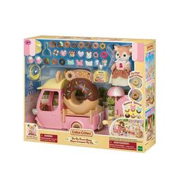 Calico Critters Dip Dip Donuts Wagon