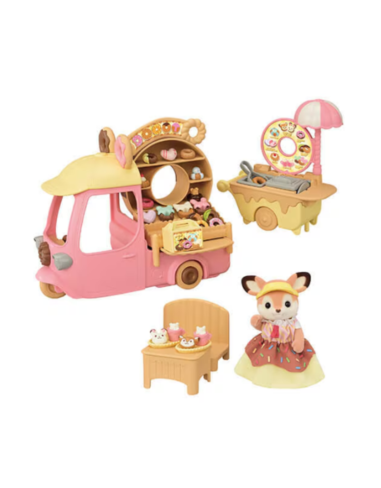 Calico Critters Calico Critters - Dip Dip Donuts Wagon