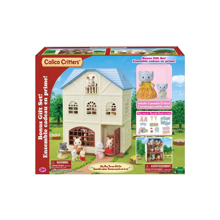 Calico Critters - Sky Blue Terrace Gift Set - ToymastersMB.ca