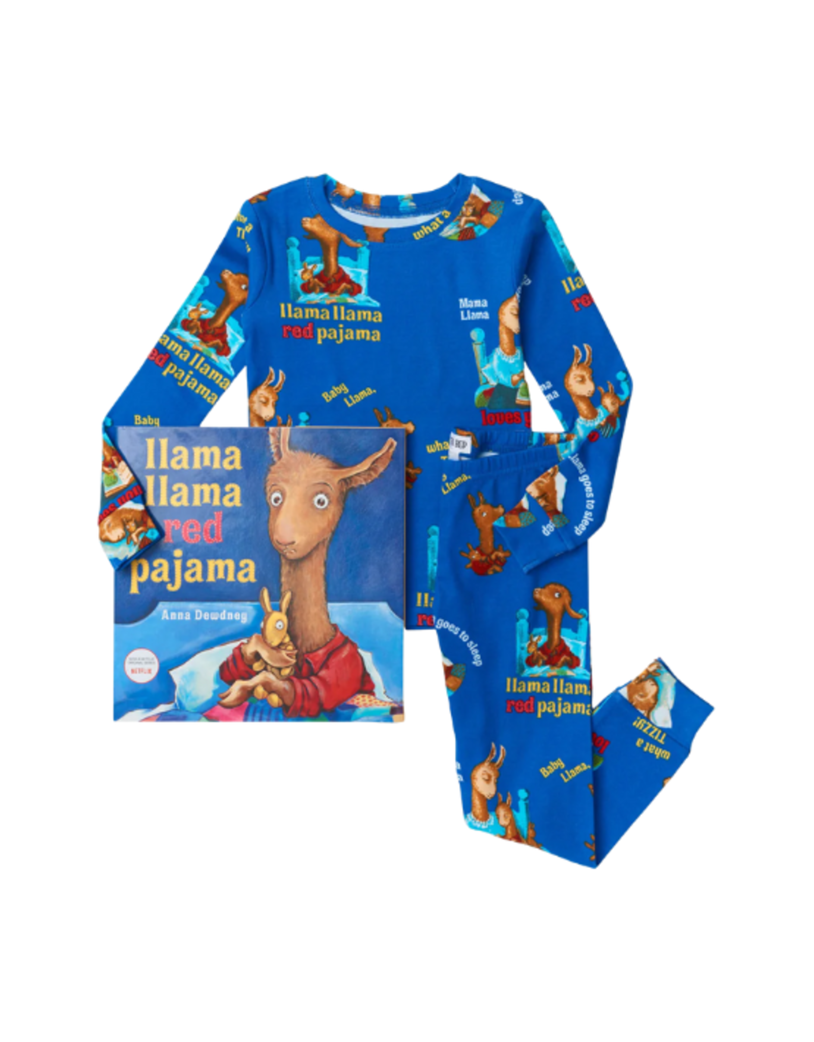 Books to Bed Books to Bed - Llama Llama Red Pajama Book and Pajama Set Size 6