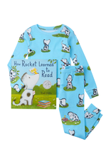 Books to Bed Books to Bed - How Rocket Learned To Read Pajama Set Flat Pack With Book Size 4