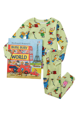 Books to Bed Books to Bed - Richard Scarry's Busy World Book and Pajama Set Size 2