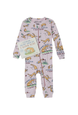 Books to Bed Books to Bed - Guess How Much I Love You Book and Infant Coverall Pink 18M-24M