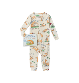 Books to Bed Guess How Much I Love You Book and Infant Coverall Cream 18M-24M