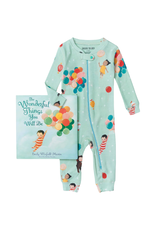 Books to Bed Books to Bed - The Wonderful Things You Will Be Book and Infant Coverall 12M-18M