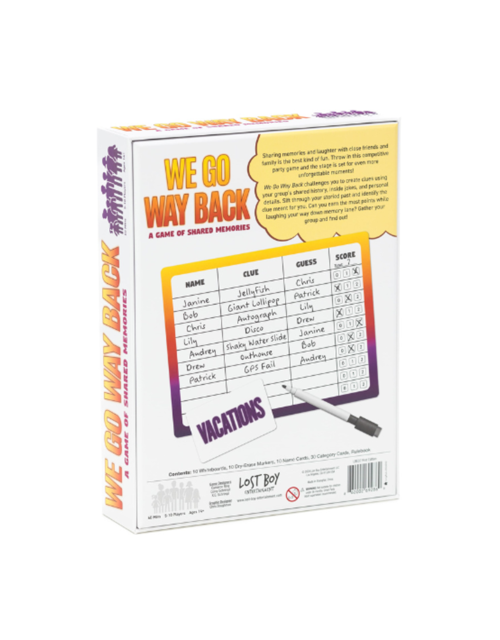 Lost Boy Entertainment - We Go Way Back