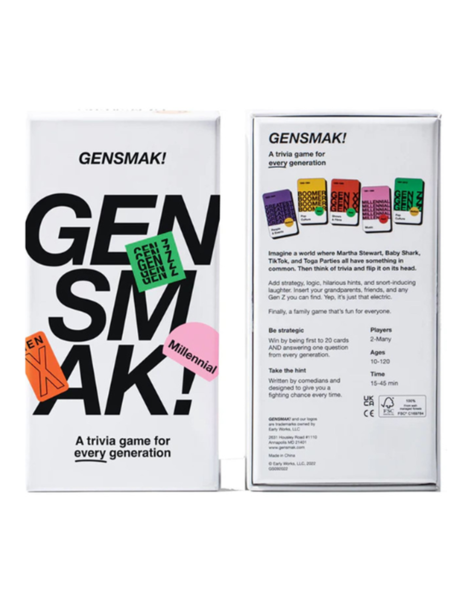 Gensmak!