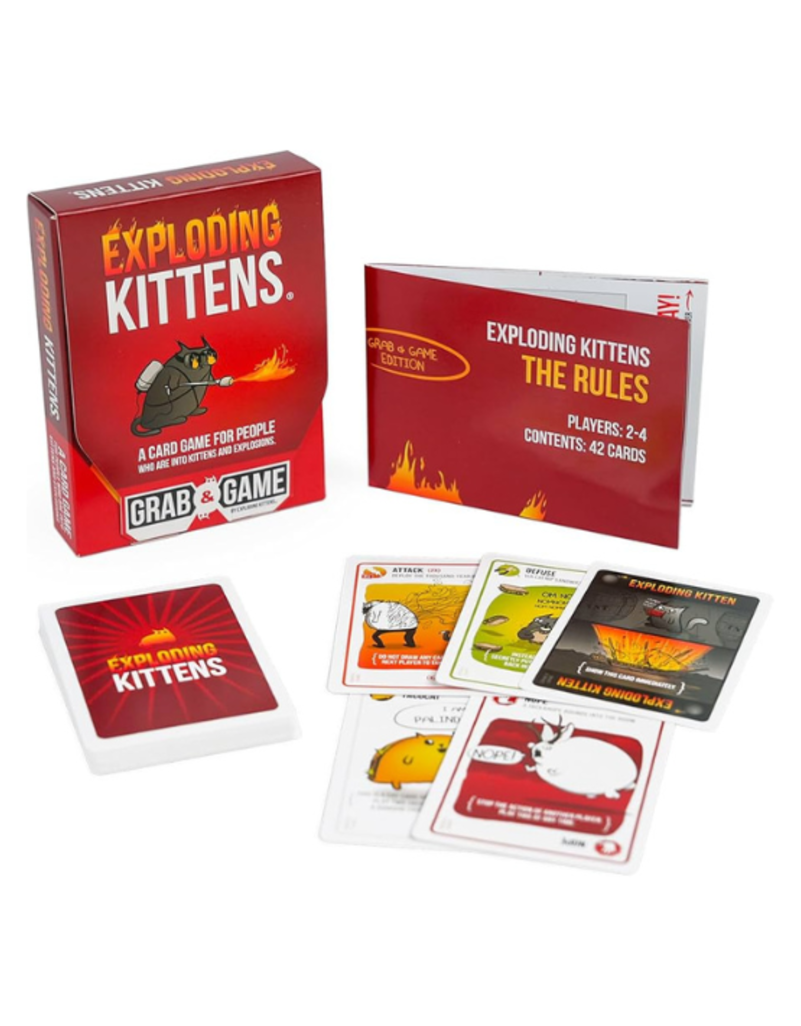 Exploding Kittens Exploding Kittens - Grab & Game