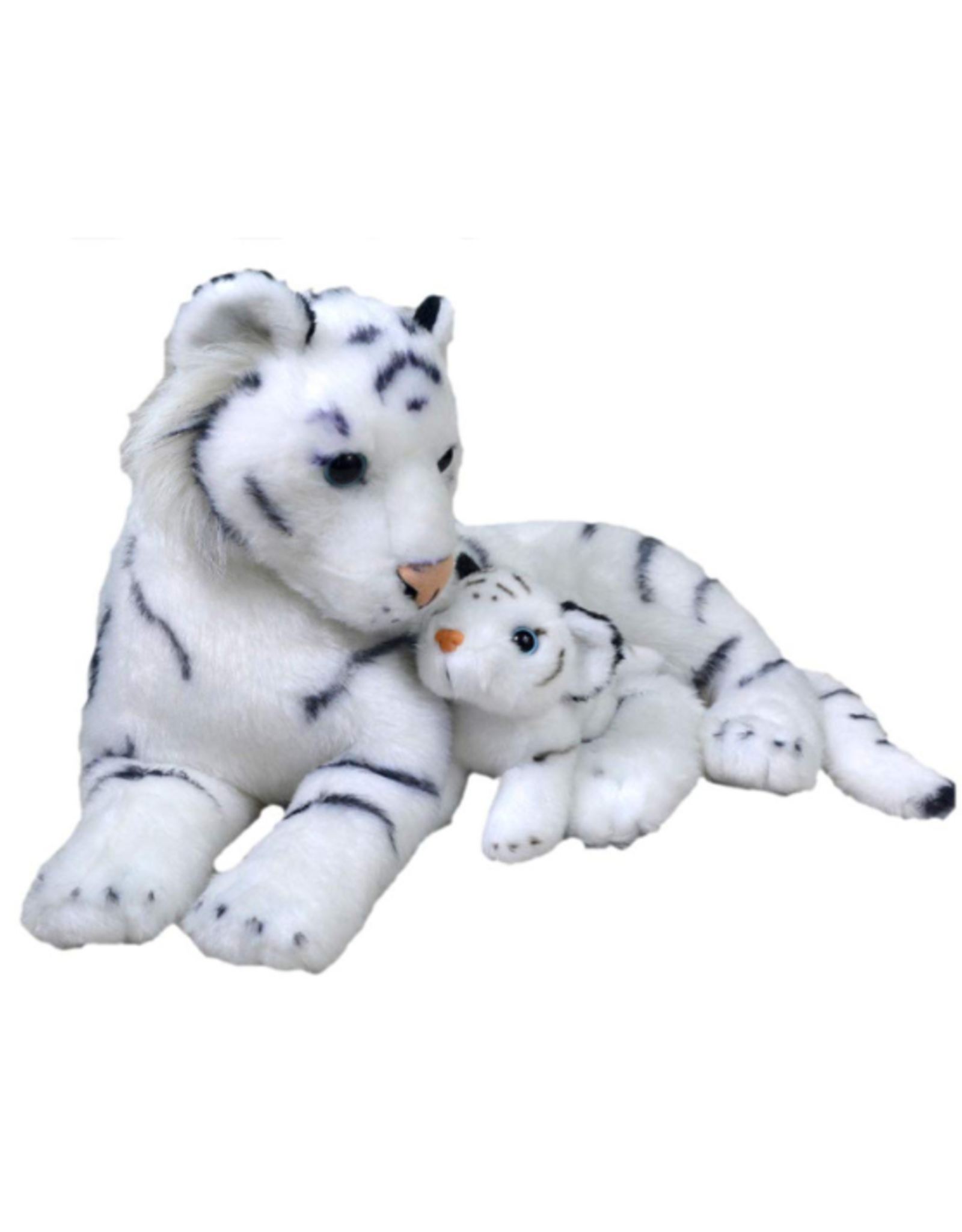 Wild Republic Wild Republic - White Tiger Mom and Baby 12"