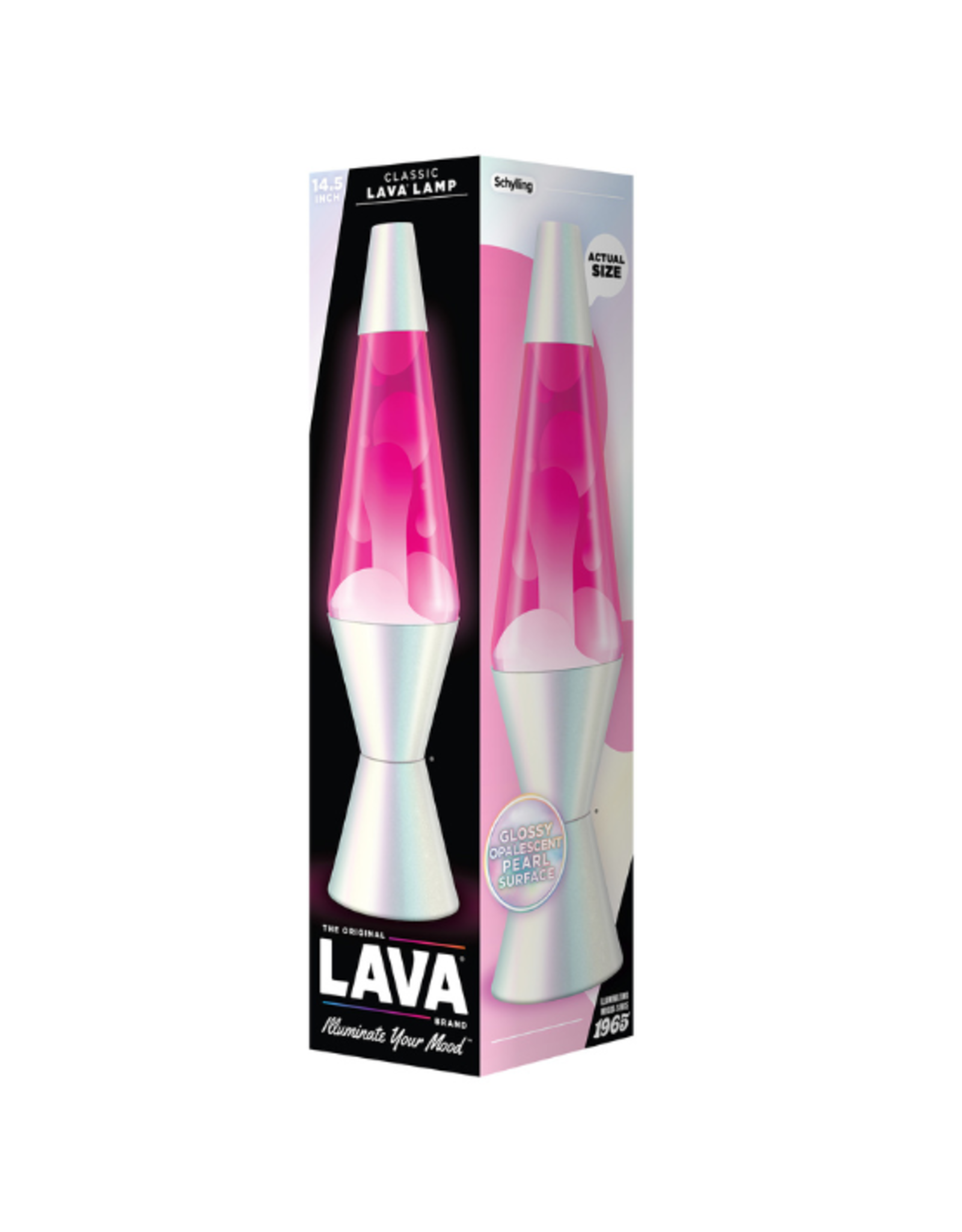 Lava the Original Lava the Original - 14.5" - Opalescent/WHT/PNK