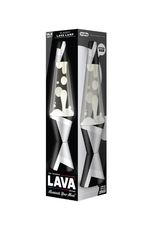 Lava the Original Lava the Original - 14.5" Polygonal White Tone/White/Clear