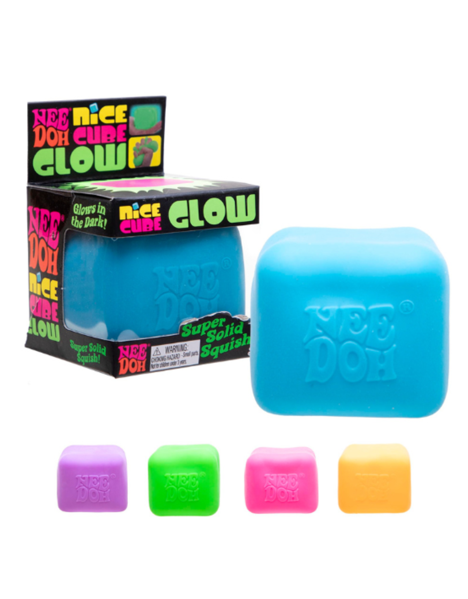 Schylling Nee Doh - Glow Nice Cube