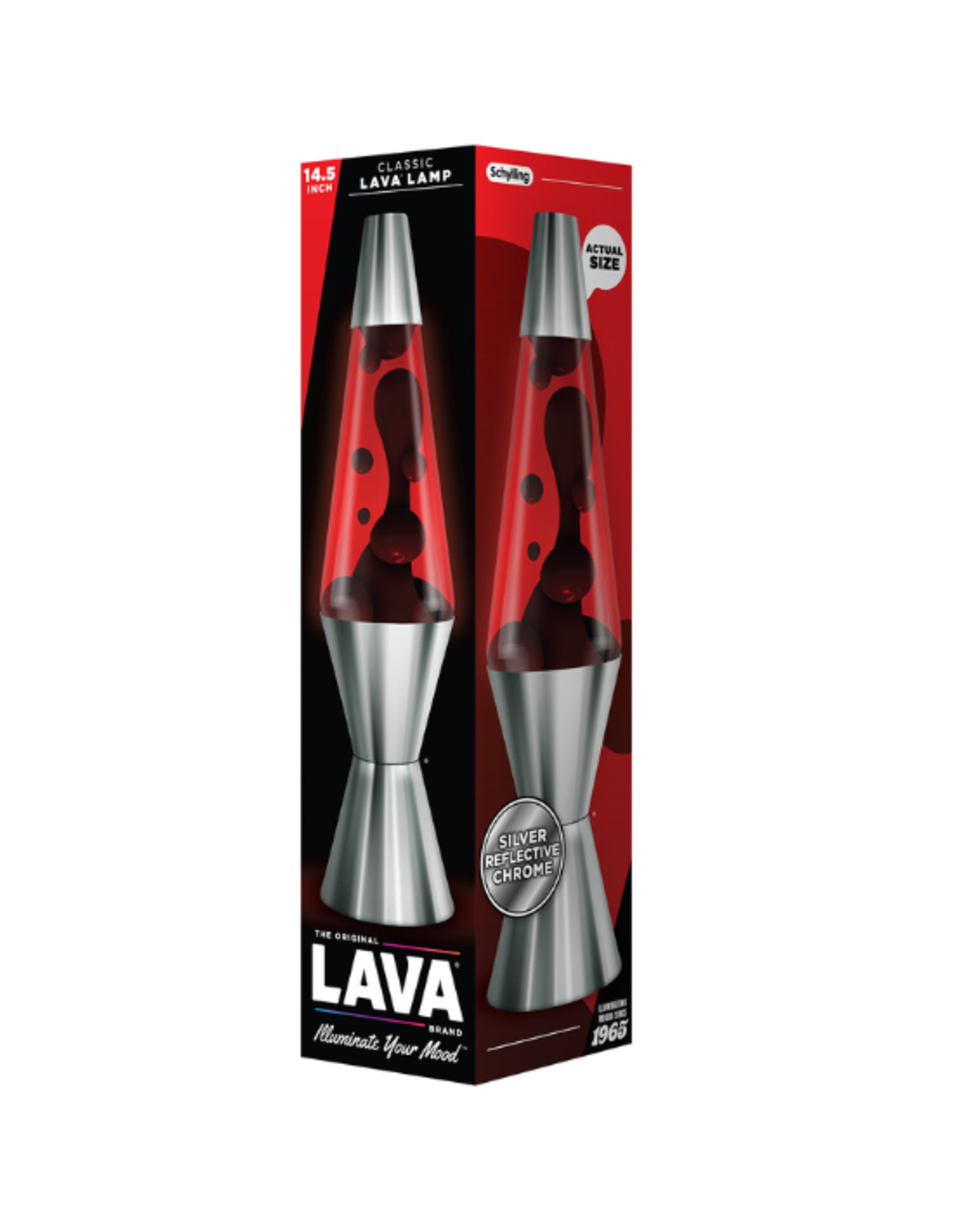 Lava the Original Lava the Original - 14.5" - Chrome Plated Crimson/Black/Red